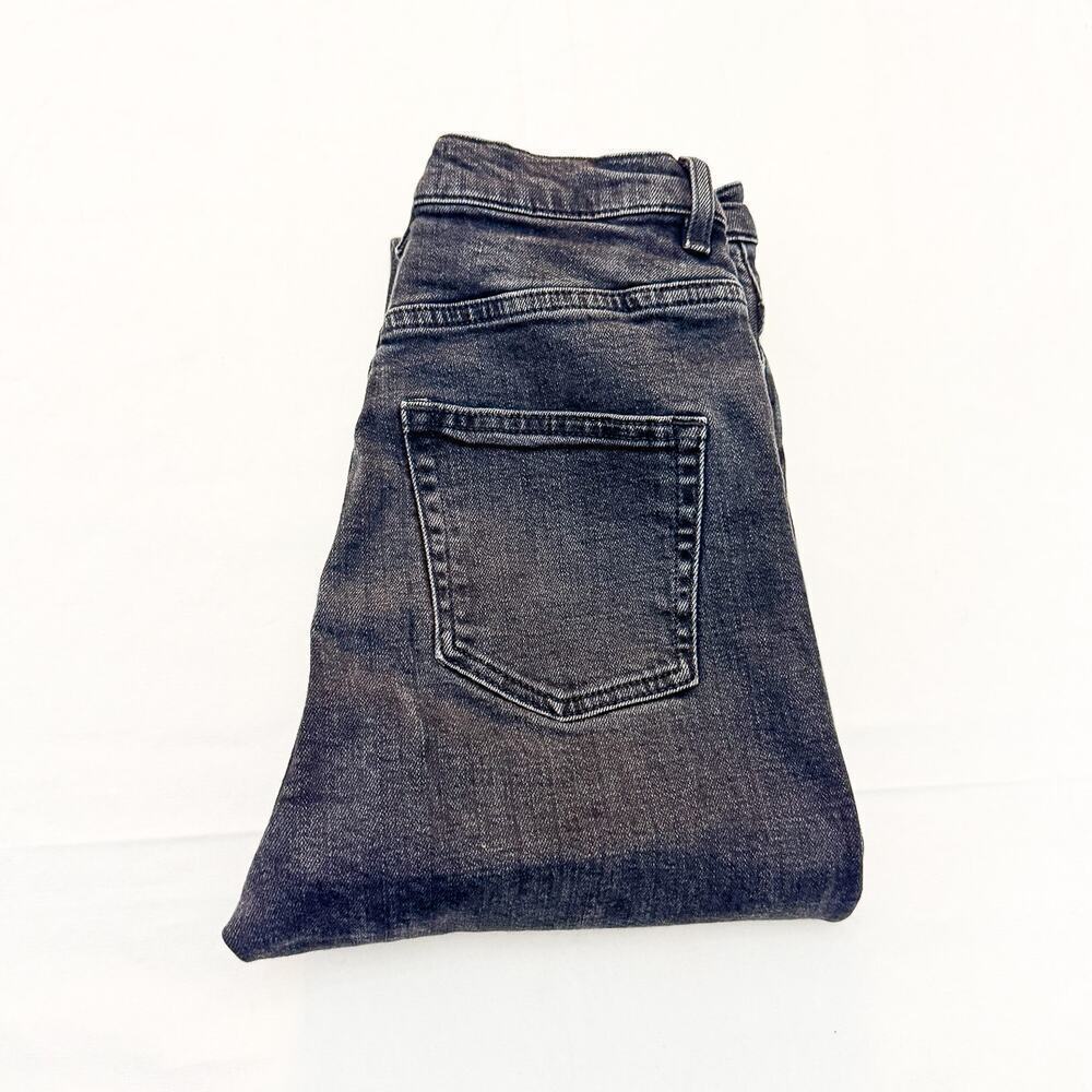 & Other Stories Denim Charcoal Black Jeans Skinny Zip Fly Size 25 x 30
